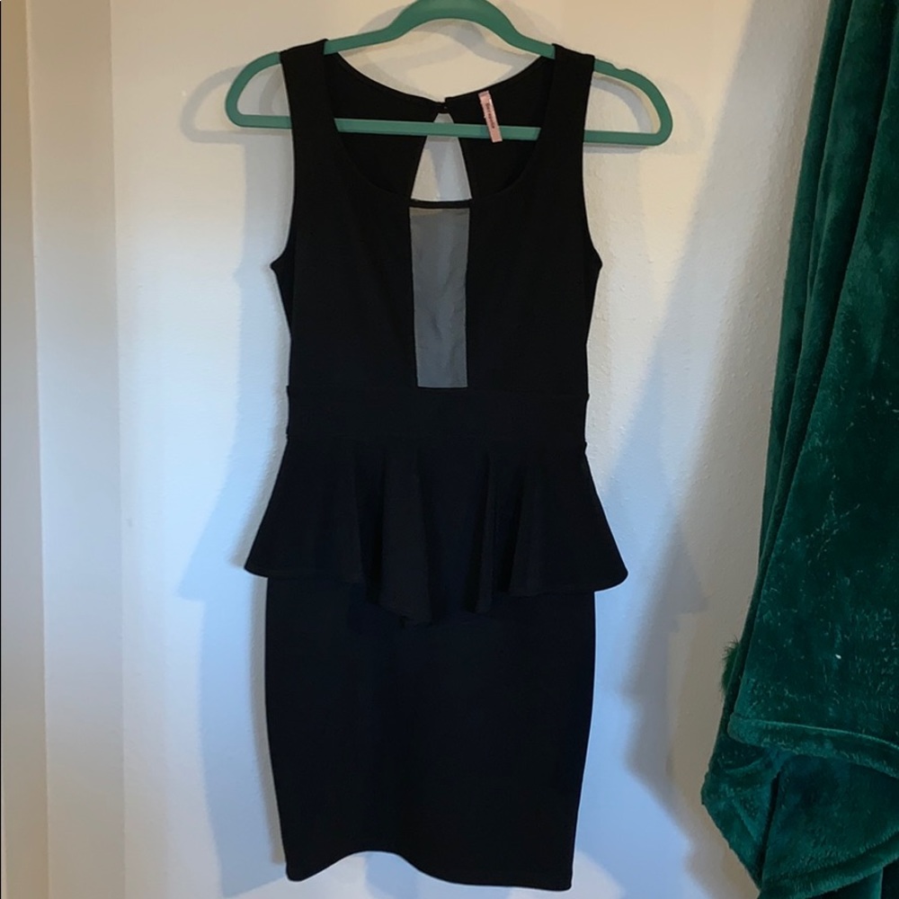Peplum Cocktail Dress